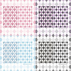 [벨벳STORE] 바인더대지 아가일 패턴 80장 포카뒷대지 포카대지 바인더 뒷대지