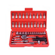 복스세트 복스알 렌치소켓 46종 1세트, 1