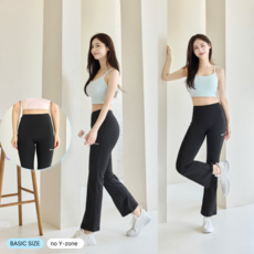 노리엘 노와이존 부츠컷 여성 레깅스 하이웨스트 데일리 요가 필라테스