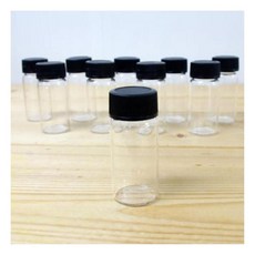 액체용기 바이알 10ml 유리병 10개 중등기관 화학실험 교과실험, 1세트