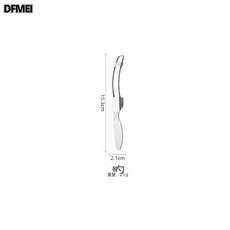 DFMEI 304摺疊餐具套裝 勺子叉子筷子 戶外野餐旅行便攜可摺疊 304摺疊刀, 304摺疊刀:如圖, 1個
