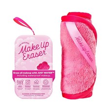 오리지널 MakeUp Eraser PRO 방수 마스카라 아이라이너 파운데이션 립스틱 자외선 차단제 등을 포함한 물만으로 모든 메이크업을 쉽게 제거할 수 있습니다 레오파드 1개입, Original Pink