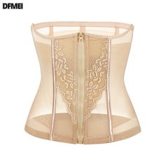 DFMEI 越南網紅收腹帶產後束腰帶女束腹美體塑身小肚子拉鍊腰封