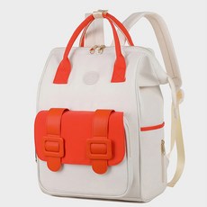 맘 편한 기저귀가방 백팩, 화이트