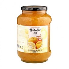숙면에좋은차 q2 꿀 유자차 유자청 액상차 2Kg, 1개, 1
