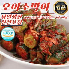 전라도 대감집 당일생산 오이소박이 1kg (100% 국산재료)