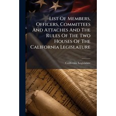 (영문도서)List Of Members Officers Committees And Attaches And The Rules Of The Two Hous... Paperback, Hutson Street Press, English, 9781024568264
