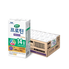 NEW 본사직영 마시는 프로틴 음료 락토프리 ( ), 1박스, 190ml