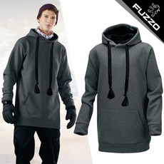 푸조 보드스키복 톨 후드 긴팔 (FZ815-6) 그레이_쿠