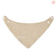 萌萌屋 【台灣現貨】 高密度口水巾 嬰兒三角巾 嬰幼兒口水巾 六層紗口水巾 口水巾 寶寶口水巾 餵奶巾 三角口水巾, 1個, 純色三角口水巾(咖啡色)