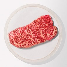 [순수한우] 한우 소고기 캠핑 소포장 채끝 채끝등심 구이용 200g 냉장, 한우 1등급 채끝 200g 스테이크