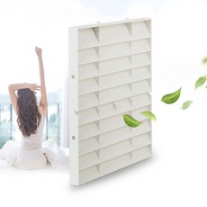환기블라인드 창문 사생활보호 커버 플라스틱 환기창
