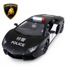 람보르기니 SC63 스피드 레이싱카 알씨 무선조종, 공식 표준, LP700-4 블랙 (1/14)