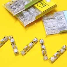 1000 몽실몽실 비숑 연필캡 연필 깍지 세트 학용품 문구 펜슬 보호캡 팬시용품 선물, 단품, 단품