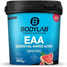 독일 바디랩24 Bodylab24 EAA Essential Amino Acids EAA 필수 아미노산 수박맛 파우더, 3개, 360g