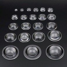 COB LED 손전등 자전거 조명 헤드램프용 플라노 볼록 아크릴 콘덴서 렌즈 15 18 20 30 32mm 35mm 36mm 42mm, 1 piece, 27.8mm, 02 1 piece