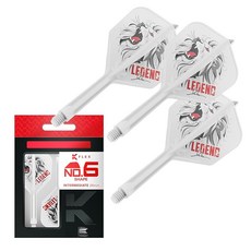 Target Japan(타깃 재팬) THE LEGEND K-FLEX FLIGHT | K-Flex PAUL LIM(폴 림) 라이온 디자인 3개입 다트 액세서리(K-FLEX 더