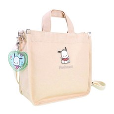 캐주얼 포차코 캔버스 토트백 데일리 미니 에코백 손가방 산리오 핸드폰 소지품 무지 가방