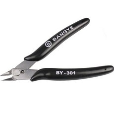 섬세한 절단 프라모델 부품 조립 절단 니퍼 펜치 도구, BY-301, 1개