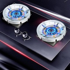 가스버너바람막이 가스렌지 화구 휴대용 가스 버너 바람막이 가림막 인덕션 받침대, 1개, 블랙