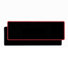 지클릭커 G-TRACTER G5 블랙-블랙라인 장마우스패드 780x300x5mm 오피스 사무실 게이밍 마우스장패드