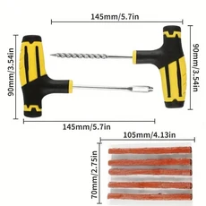 자동차 타이어 수리 도구 바이크 오토바이 세트 상황에 한 휴대용 -, 01 Tire repair tool set