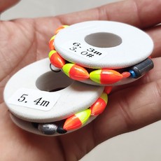 古早味 七星漂線組套裝 釣魚單鉤 魚漂浮 魚鉤 魚線綁好 全套成品, 1個, 普通線組）3.6米