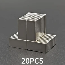 15mmX1mm 자석 원형 영구 초강력 디스크 냉장고 DIY 건축 과학 공예 교육용, 02 20pcs