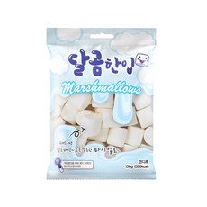 구워먹는 달곰한입 마시멜로우 오리지날 마시멜로 캠핑간식 단체간식, 35개, 150g