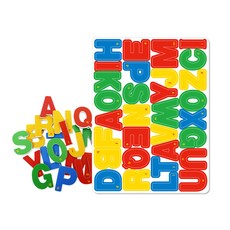 디홀릭 영어 자석퍼즐 자석글자 알파벳 대문자 아기 자석놀이 유아 교구 세이펜 호환, 31피스, 1개