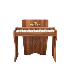 미니피아노 우드 초보자 37키 연습용 피아노 선물, B. 검정 37키(탁상)