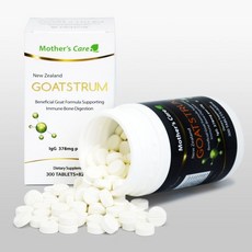 산양초유 마더스케어 Goatstrum 뉴질랜드 초유 단백질 산양유 300정 하루3알 3개월분, 1개