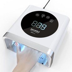 네일리스트 추천 2026 최신 젤 네일 빛 NAILGIRLS 150W LED UV 레진용 모든 젤 대응 네일 4계단 타이머 36LEDs 경화 고속 경화 레진, 1개, 상세페이지 참조