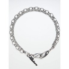 MIXTURE. MTC06 純鋼橢圓異鏈雙鏈褲鏈 時尚個性穿搭配件 展現獨特風格