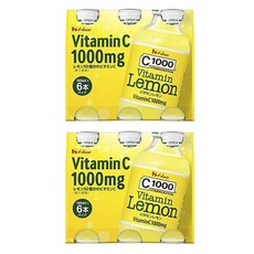 하우스푸즈 C1000 비타민 레몬 6개입, 840ml