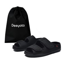 [DEEYOTA] 1 26.0 cm 간호 신발 운동화 수석 신발 노인 신발 풀 오픈 타입 샌들