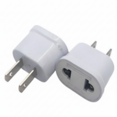 110v 220v 변환 돼지코 어댑터 일본 미국 대만 여행용, 2개