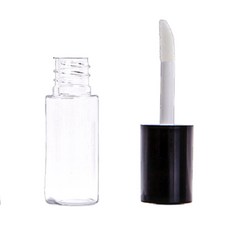 립글로즈 소분 공병 3ml 휴대용 미니 리필 심플, 블랙