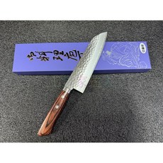 工具家達人 日本製 VG-1 訓平作 三德刀 牛刀 日式薄刃刀 廚用刀 日式菜刀 萬用刀具, 1個, 訓平作三德刀,店家額外磨利, Silver