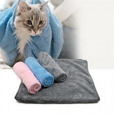 kimspp 고급 양모 펫타올(40x80cm) 강아지 고양이 목욕 수건 극세사 애견타월 PMDMM, 핑크[MM0036], 1개