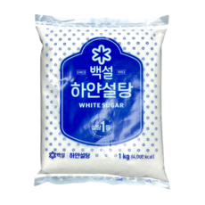 백설 하얀설탕, 1kg, 1개