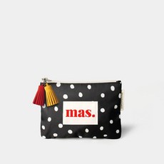 국내백화점 마스마룰즈 에코백 Basic pouch _ 화이트 도트 White dot 가방 보부상백 (BK파우치증정)