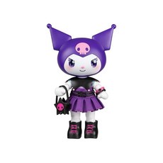 Hello Kitty and Friends Premier 20.3cm(8인치) 관절형 피규어 - 클래식 마이 멜로디 시리즈 1 포즈를 취할 수 있는 인형 - 공식 라이선스 산리, Kuromi