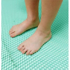 꿀벌매트 욕실 화장실 벌집 미끄럼방지 매트 논슬립 발판, 민트, 1개