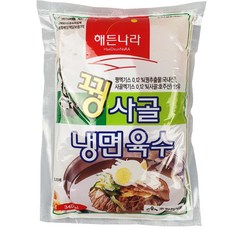 [푸드토스] 해든나라 꿩사골 냉면육수 (340m X 5봉) 합천식품, 5개, 340ml