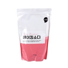 베이킹 리필-1kg 깨끗한 소다 청소 탈취세정 68352ea 1(pc), 1개