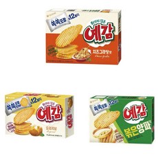 오리온 예감 오리지널 192g+치즈그라탕 204g+볶음양파맛 204g[총3개], 600g, 2세트