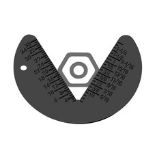 슈퍼 바겐 육각형 나사 너트 게이지 나사 볼트 너트 나사 나사 나사 나사 나사산 측정