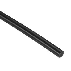 uxcell 실리콘 폼 씰 웨더 9.8피트 3M 스펀지 솔리드 코드 4mm 고무 스트립, 4mm x 10m, 블랙