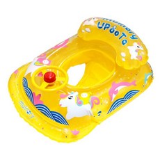 mulnory 兒童汽車游泳座圈, 黃色